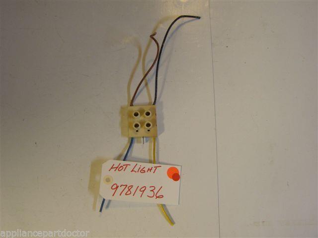KITCHEN AID STOVE 9781936 Hot Light USED PART KITCHEN AID STOVE 9781936 Hot Light USED PART